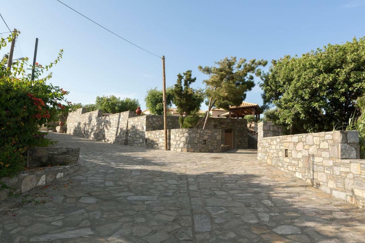 White Sand Villa. Spacious Villa With Prive Pool. Agia Pelagia Exteriör bild