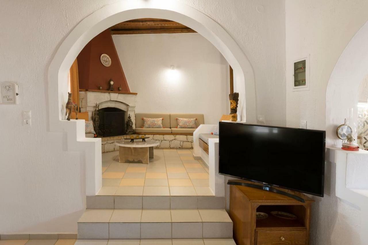 White Sand Villa. Spacious Villa With Prive Pool. Agia Pelagia Exteriör bild
