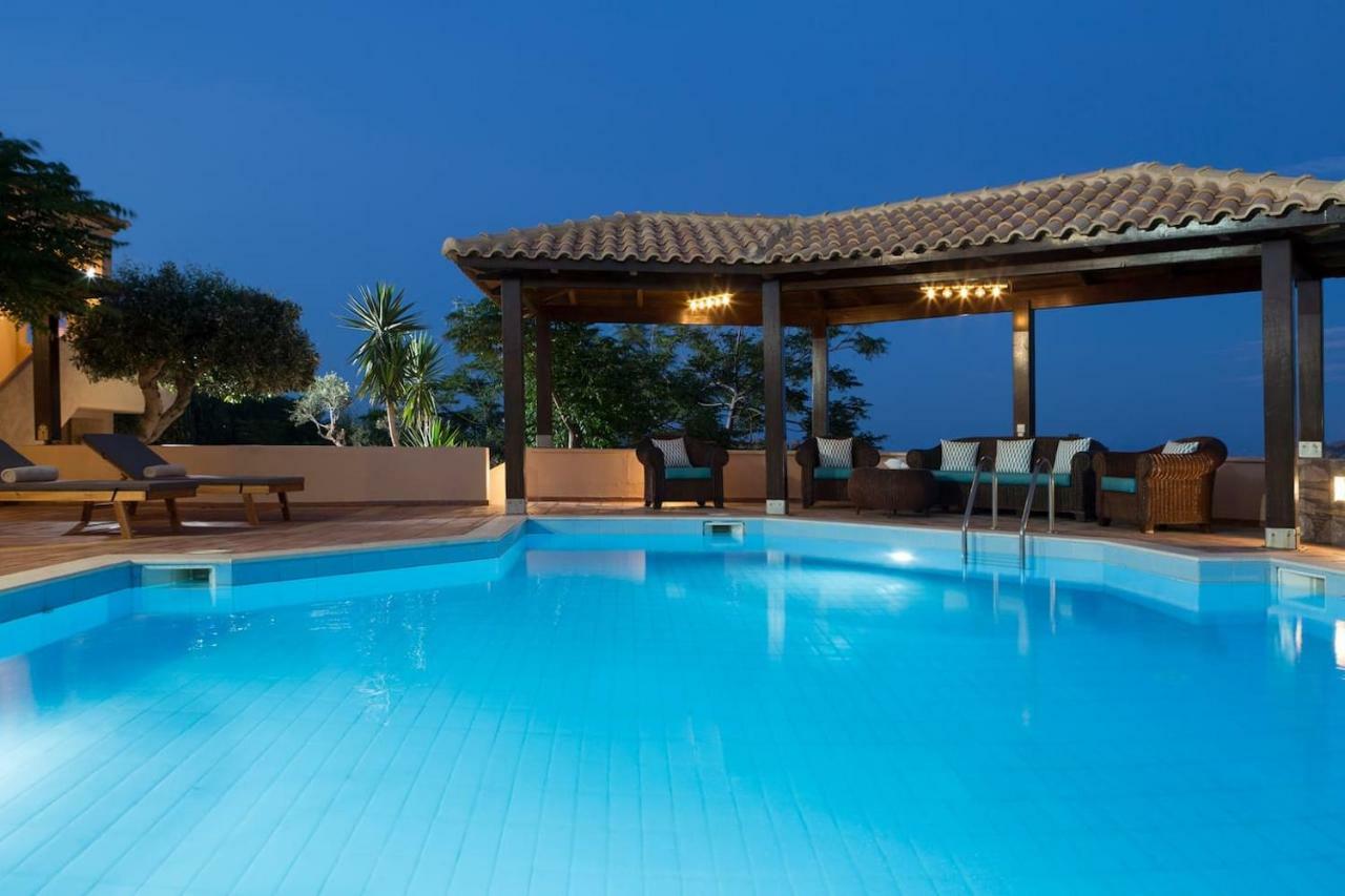 White Sand Villa. Spacious Villa With Prive Pool. Agia Pelagia Exteriör bild