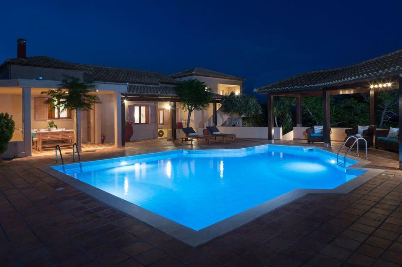 White Sand Villa. Spacious Villa With Prive Pool. Agia Pelagia Exteriör bild